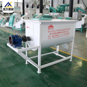 肥料化工廠攪拌機(jī) 魚(yú)蝦水產(chǎn)飼料混合機(jī) 雙螺帶攪拌效率高 龍興機(jī)械